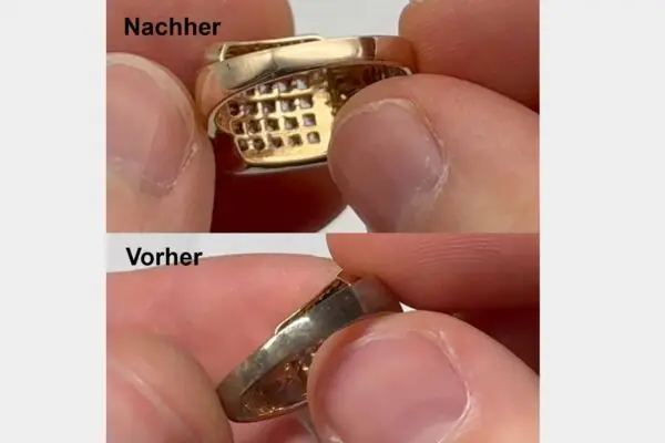 Goldschmuck selber reinigen